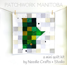 Load image into Gallery viewer, Patchwork Manitoba Mini Quilt Kit
