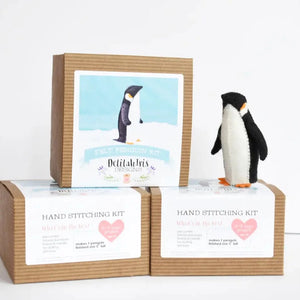Penguin Felt Ornament DIY Sewing Kit