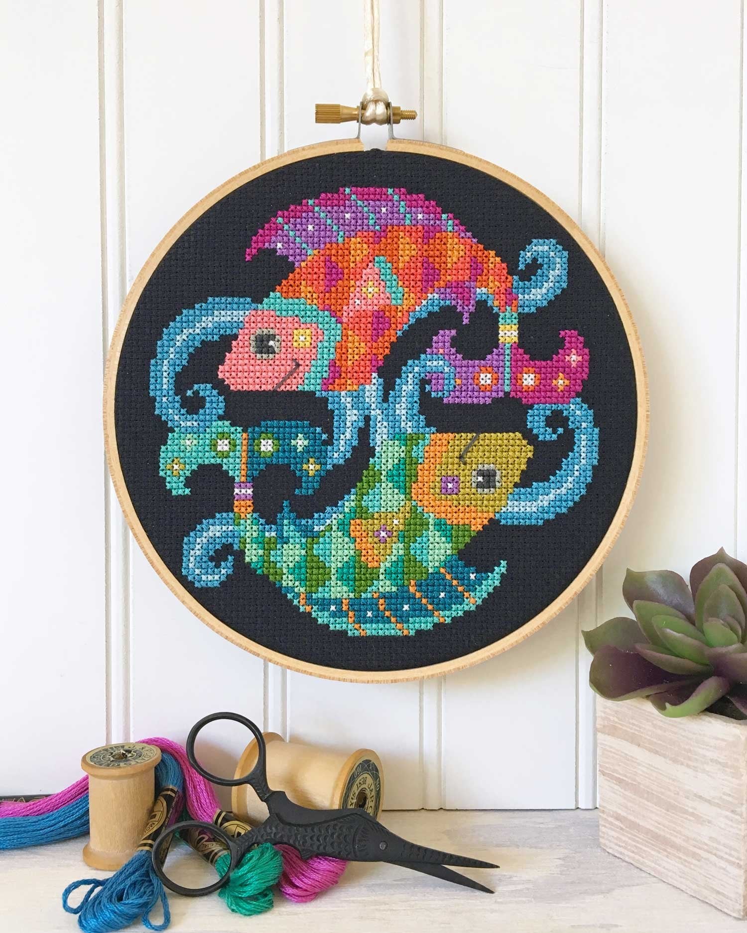 Pisces Cross Stitch Pattern