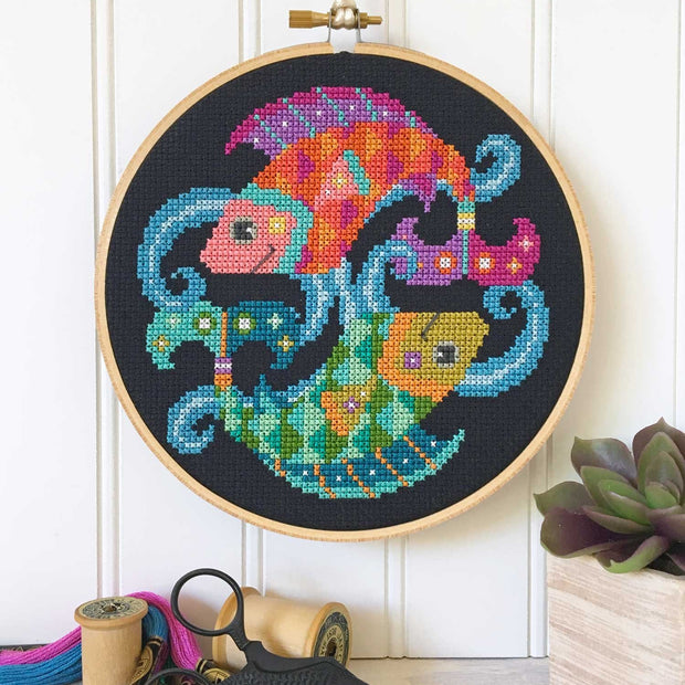 Pisces Cross Stitch Pattern