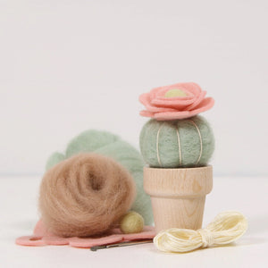 Desert Rose Needle Felting Kit