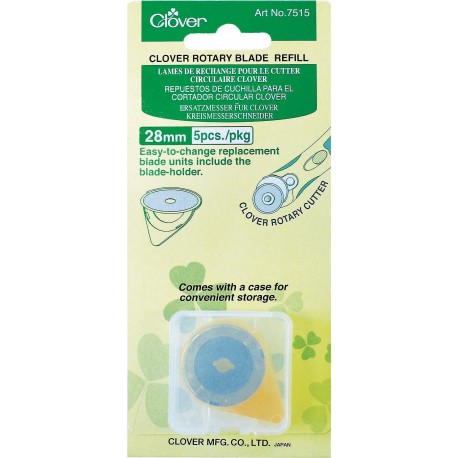 Clover 28mm Rotary Blade Refill