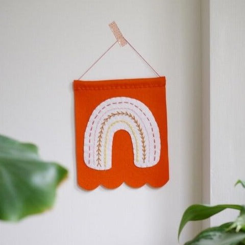 Rainbow Sampler Banner Kit