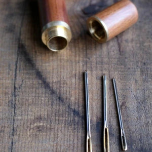 Wooden Needle Case