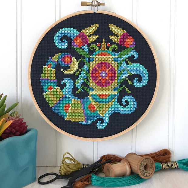 Scorpio Cross Stitch Pattern