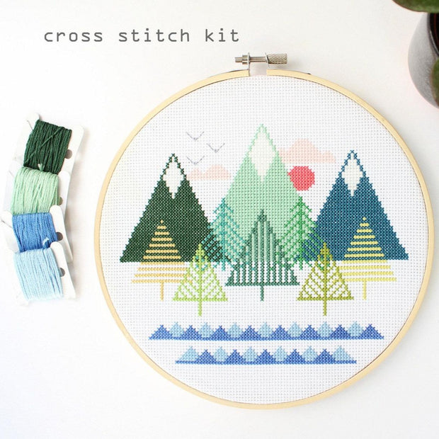 Sea to Sky Cross Stitch Kit