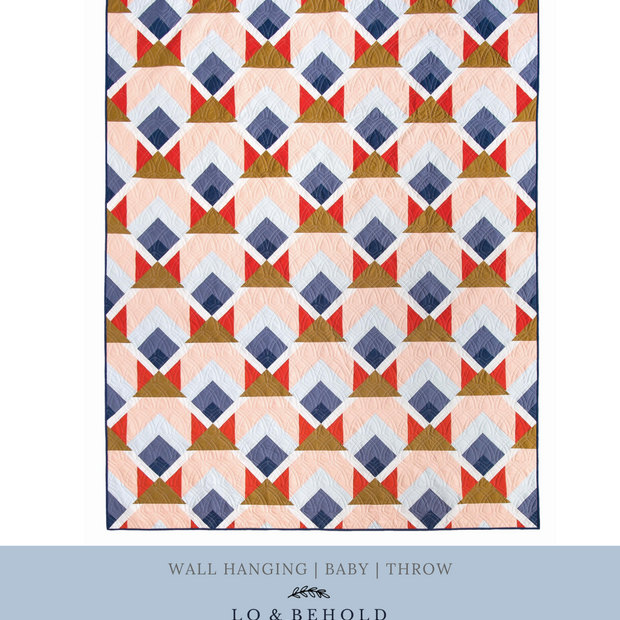 Snow Cabin Quilt Pattern