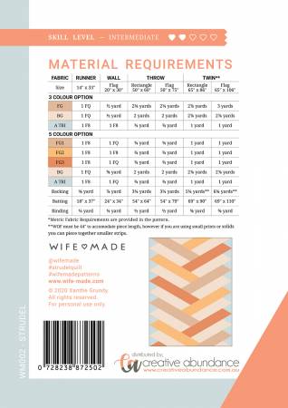 Strudel Quilt Pattern