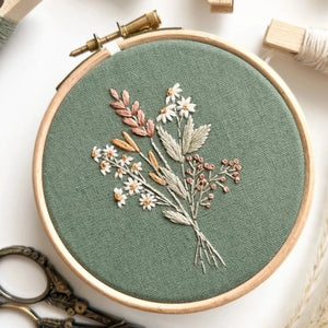 Summer Harvest Embroidery Kit