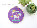 Sunshine Unicorn Cross Stitch Kit