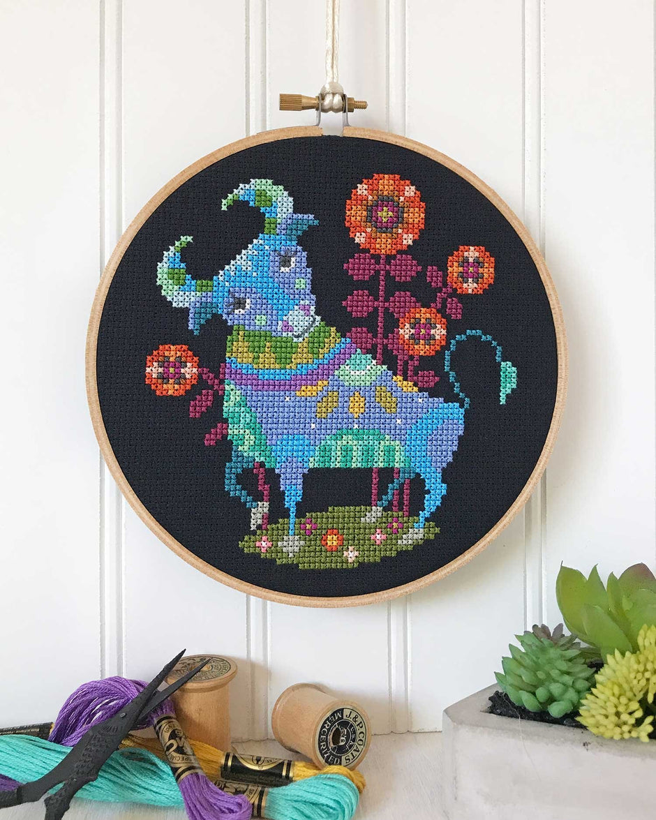 Taurus Cross Stitch Pattern
