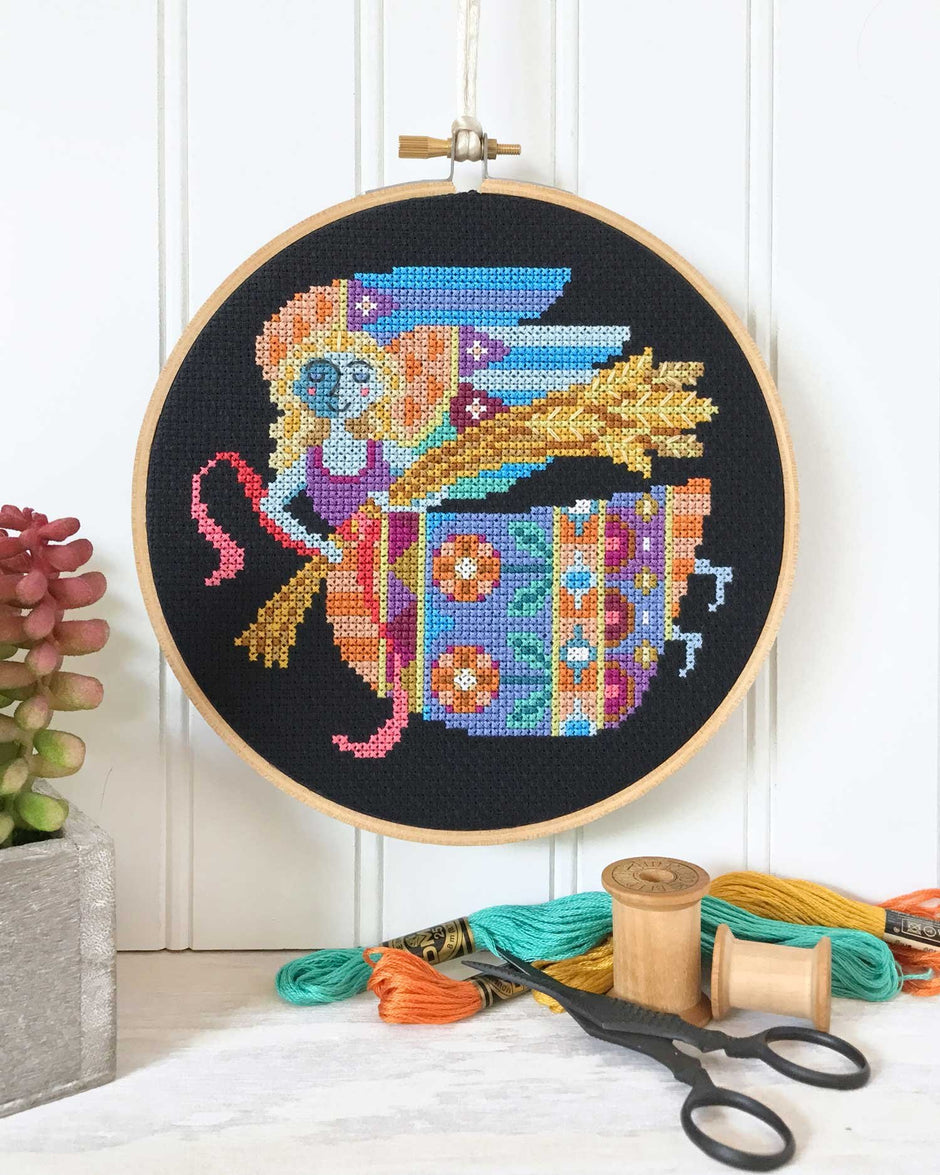 Virgo Cross Stitch Pattern