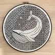 Humphrey the Whale - Blackwork Kit