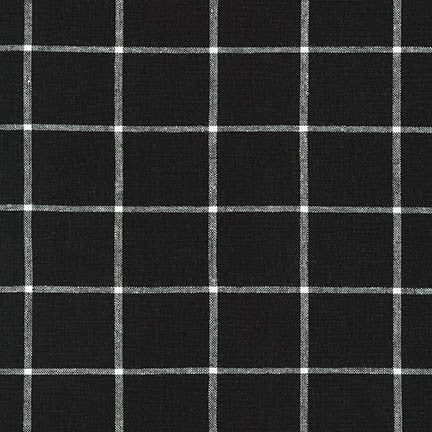 Essex Yarn Dyed Classic Wovens- Black