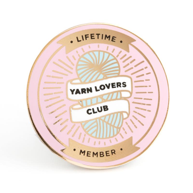 Yarn Lovers Club Pin